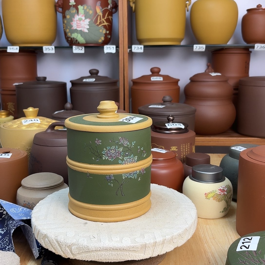 茶叶罐紫砂一斤茶叶罐304