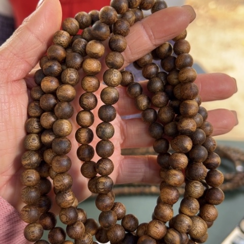 沉香手串白棋卡0.8多样性发1条