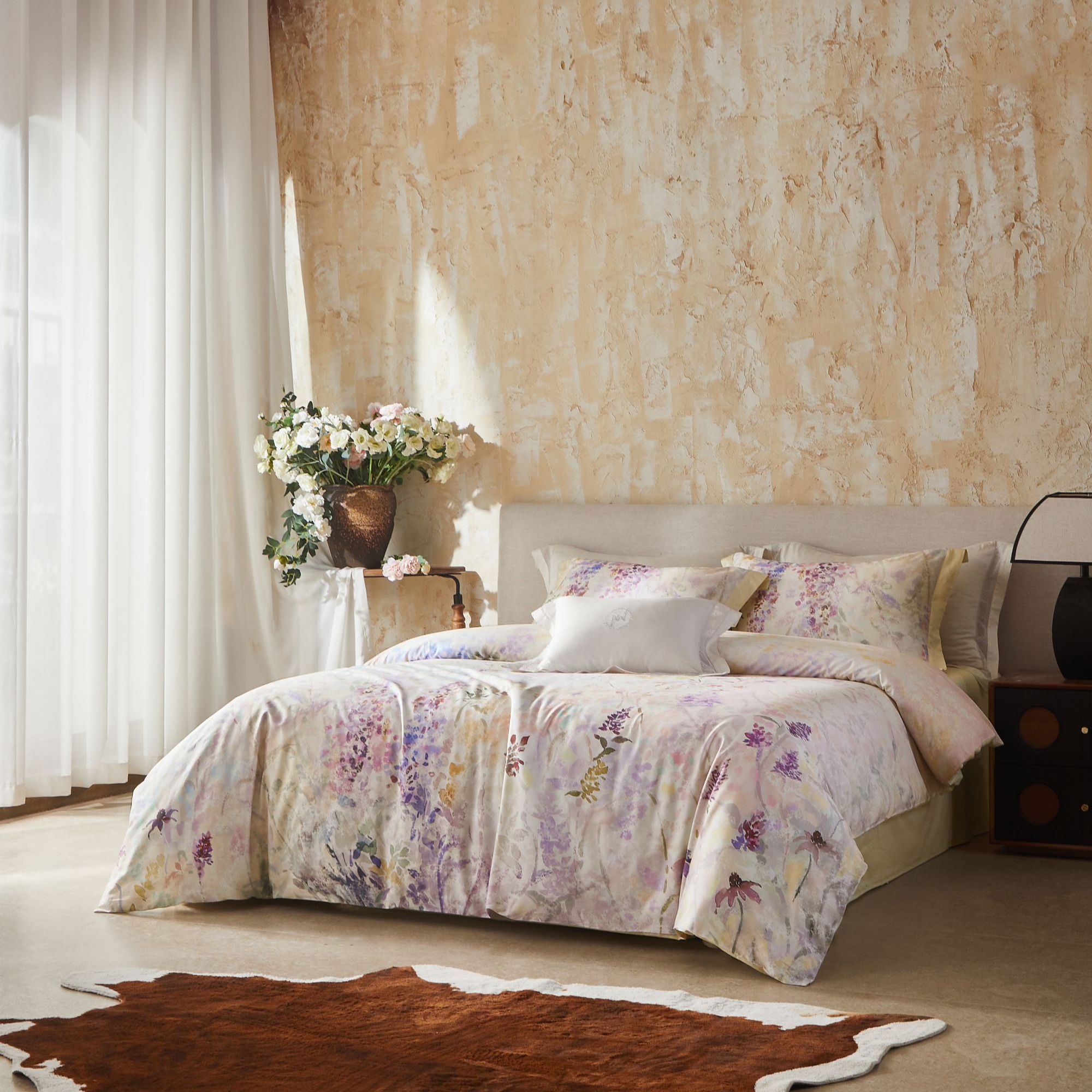 【贤公子家居】MN/慕奈 如梦令-四季款高端轻奢全棉印花四件套