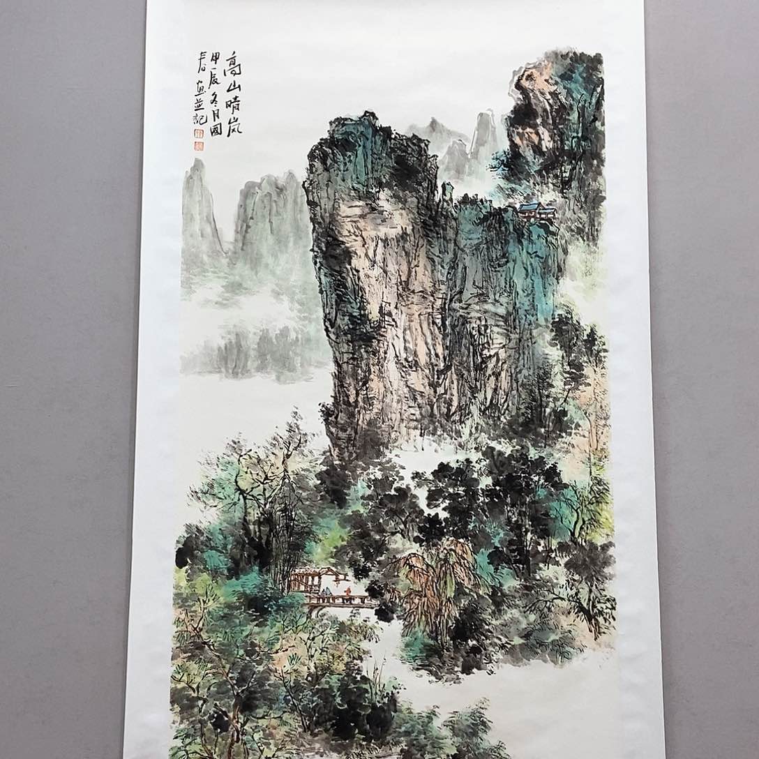 国画韦国春四尺整张精品佳作