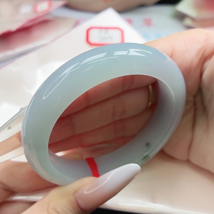 未镶嵌手镯翡翠57-58圈口