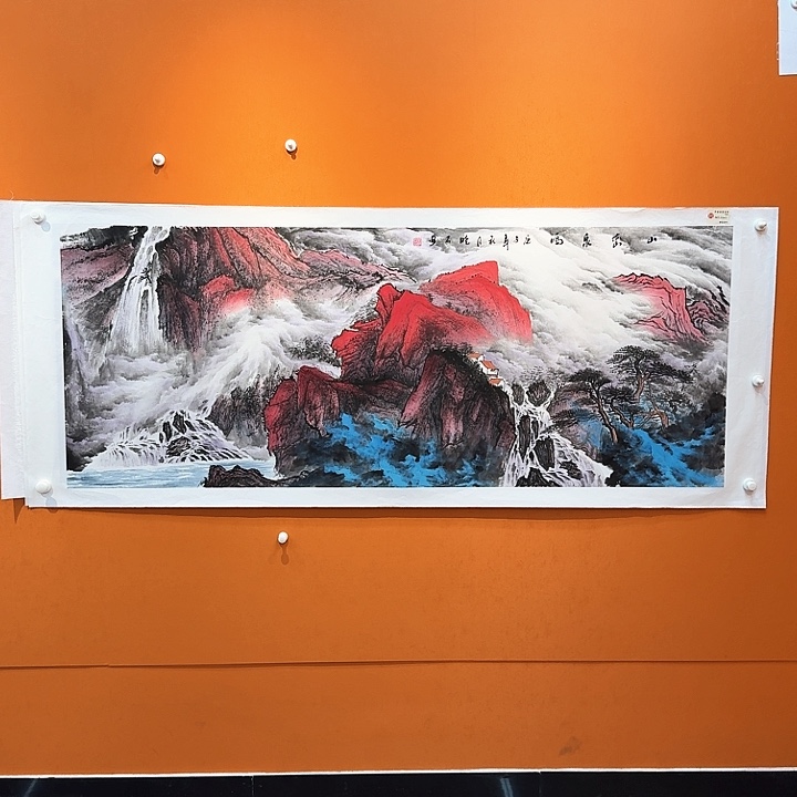 国画书法作品多次参加全国