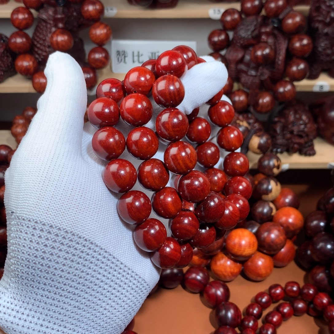 染料紫檀（血檀）1.5泥料-鸡血红福利款