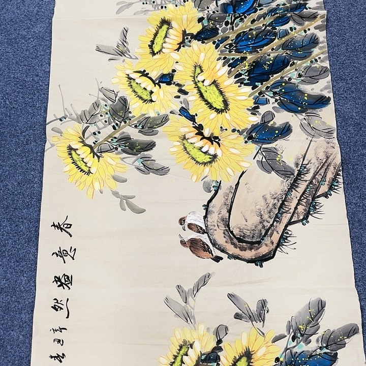 国画宣纸纯手绘原创作品