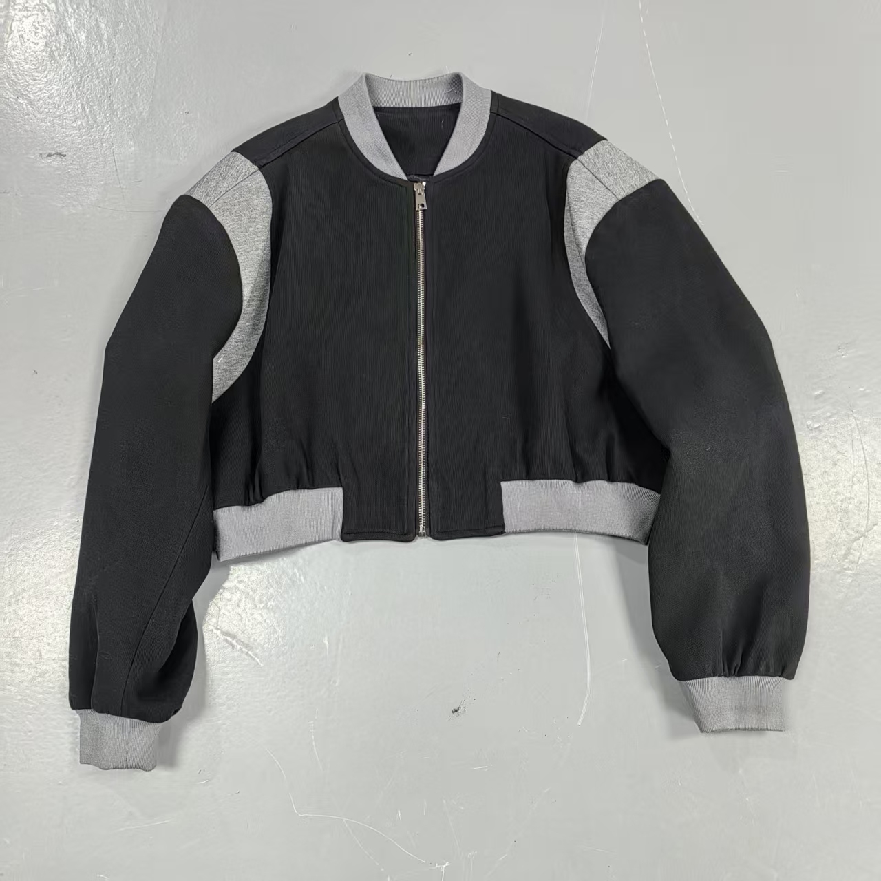 【南油玲姐】黑灰色新款外套B2135