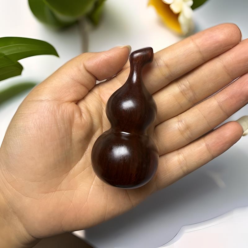 精品非洲紫檀木[葫芦]福禄平安挂件手把件摆件