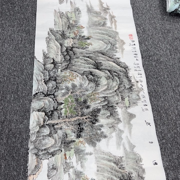 国画纯手绘字画教程分享
