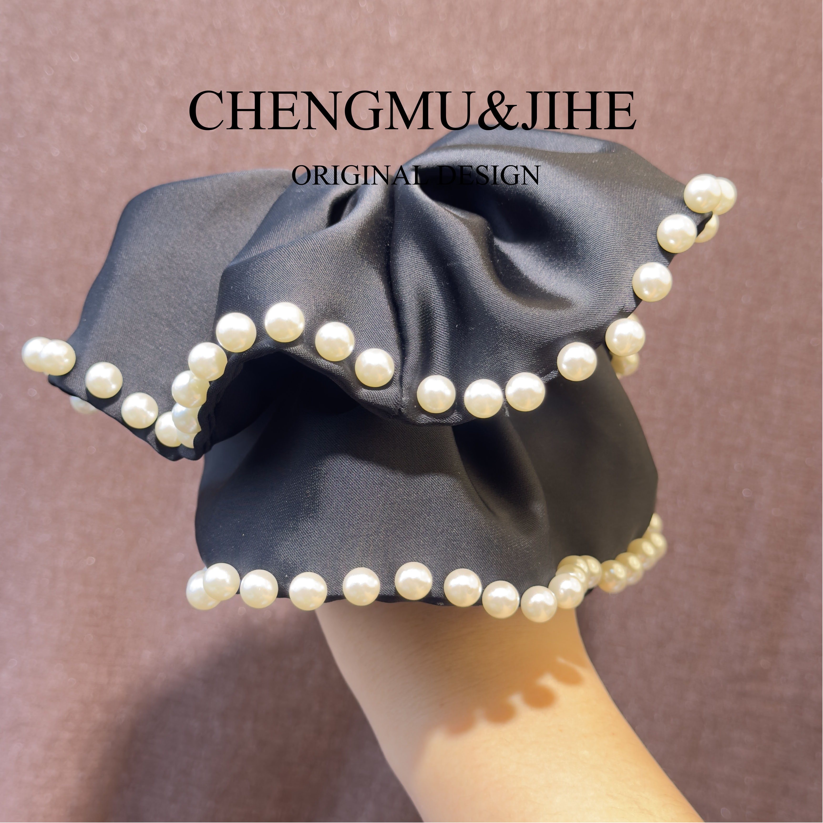 【澄沐几禾】FQ-096原创设计定制发圈高级韩系轻奢时尚可爱重工