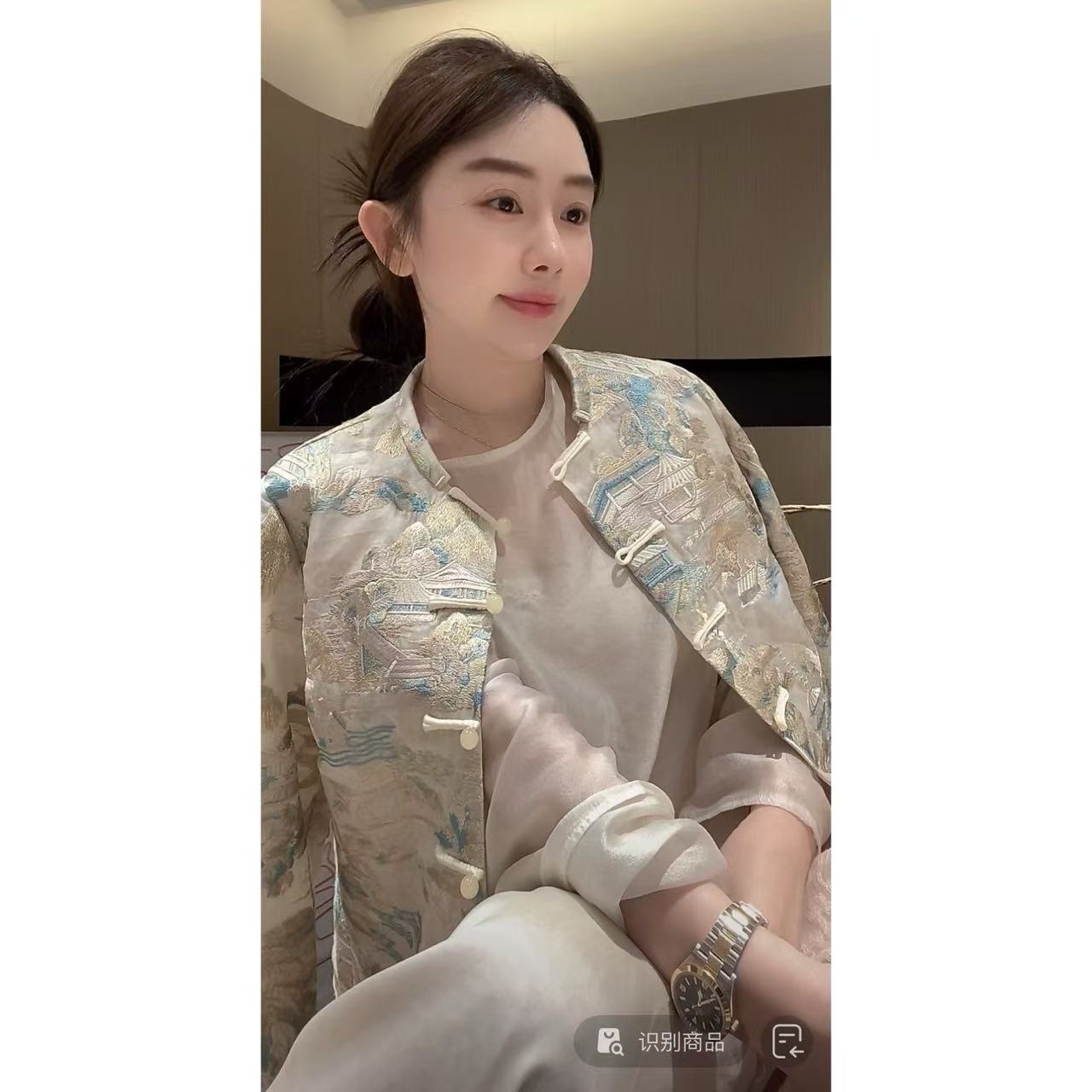 ZHUIMU.【富丽堂皇】新中式国风气质时尚刺绣上衣外套ZM8577.