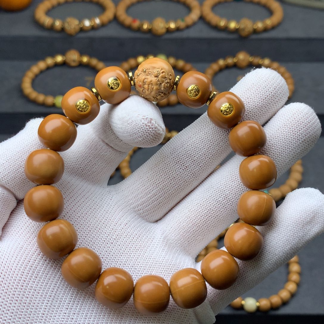 猴头核桃手串老型 全品 尺寸13