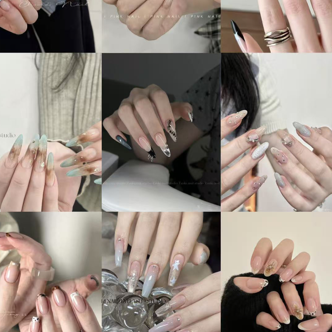 补邮链接（纯手工穿戴美甲）