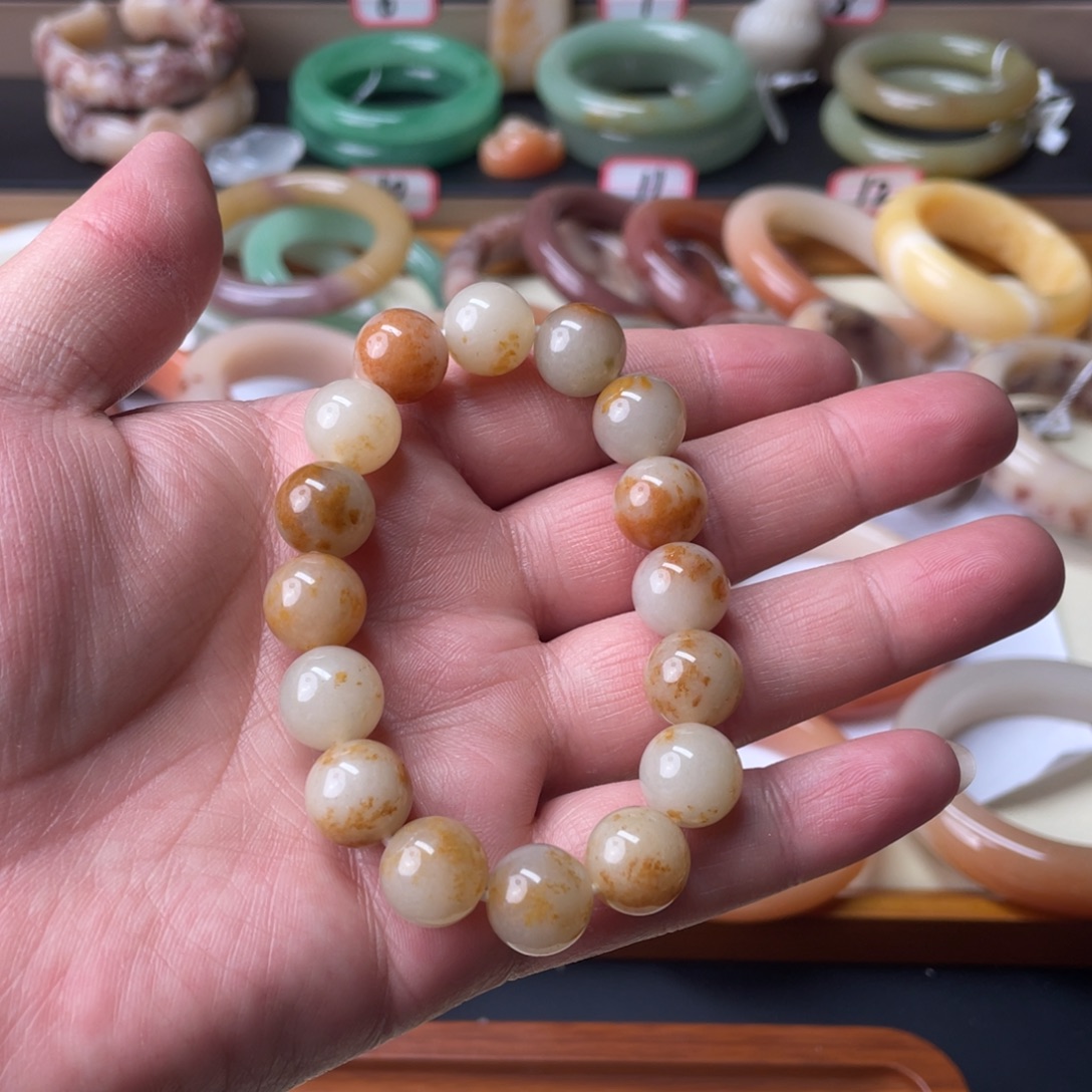 石英质玉未镶嵌手镯