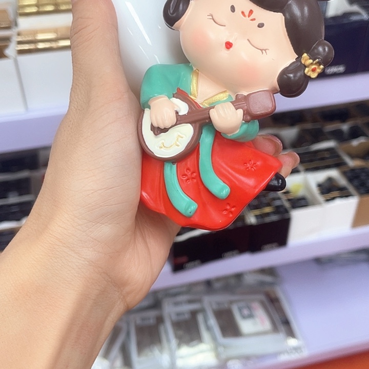 瓷片香奶奶白蛋陶瓷娃娃