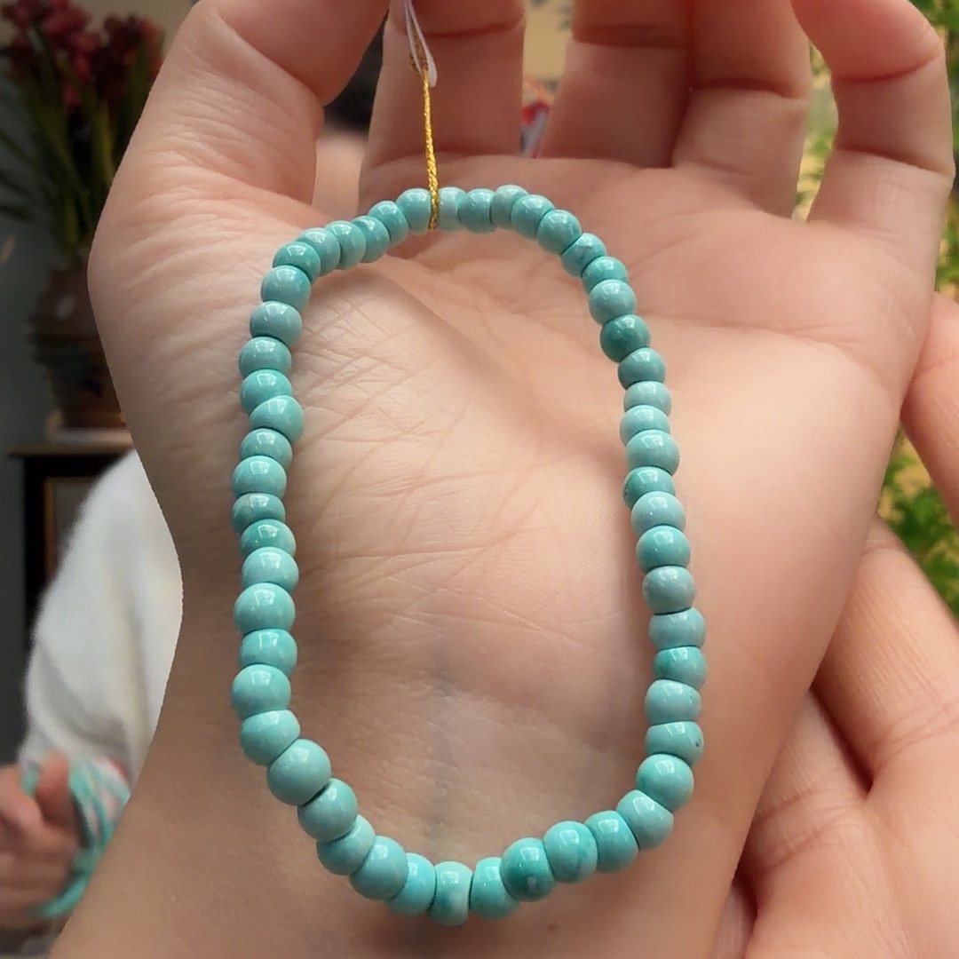 绿松石未镶嵌颈饰