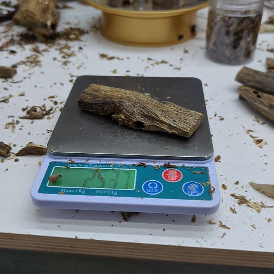 沉香沉香碎屑棋楠虫漏小料25克