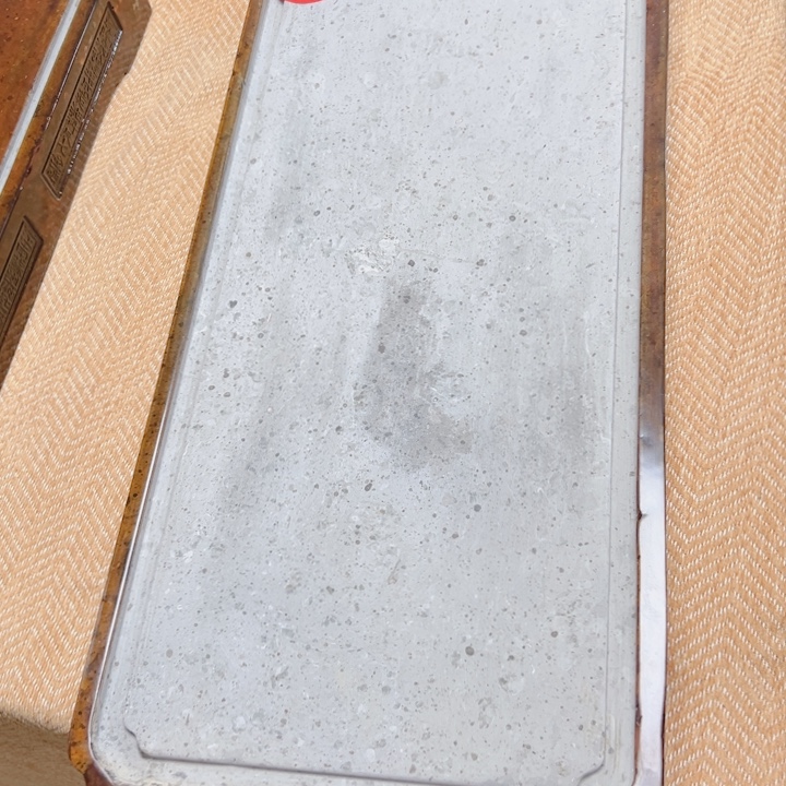 砖雕大漆金砖老料吸水茶盘53厘米，微瑕