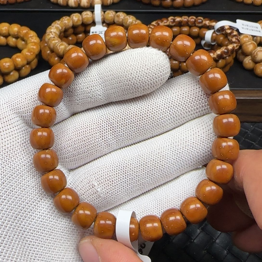 手串紫金鼠9.6mm实心老型（黄金甲）265