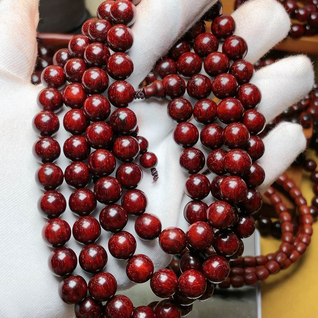 小叶紫檀手串/手链秋*ﾉ原汁原味1.0