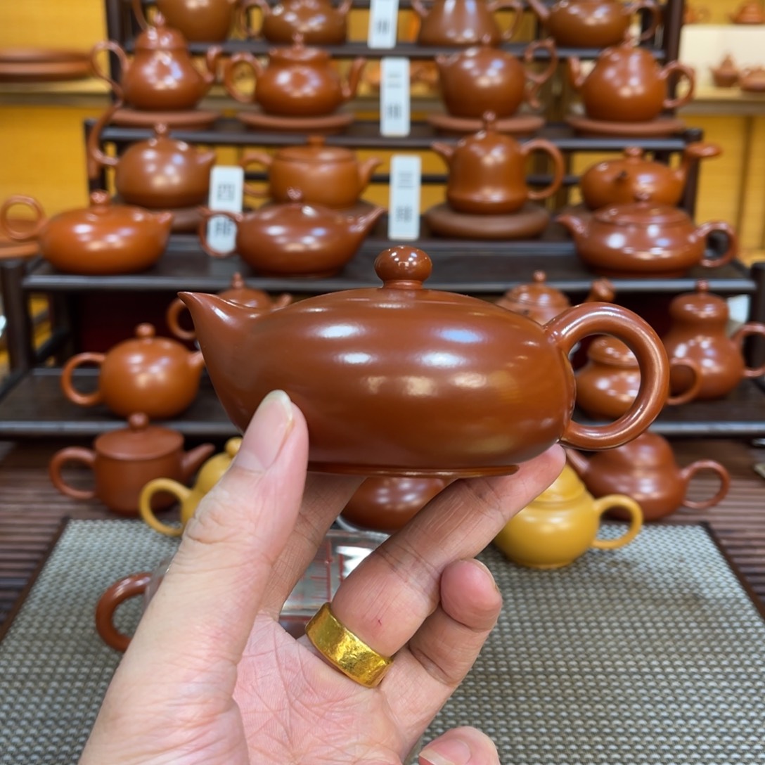 茶壶紫砂潮州手拉壶