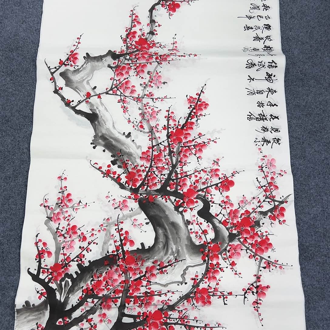 国画国画作品纯手绘作品