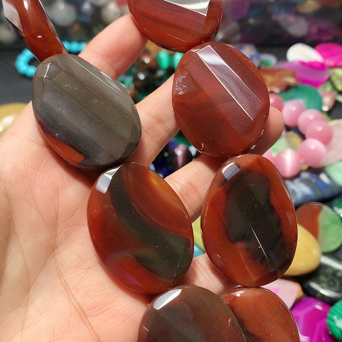 未镶嵌手串玛瑙/玉髓木*?