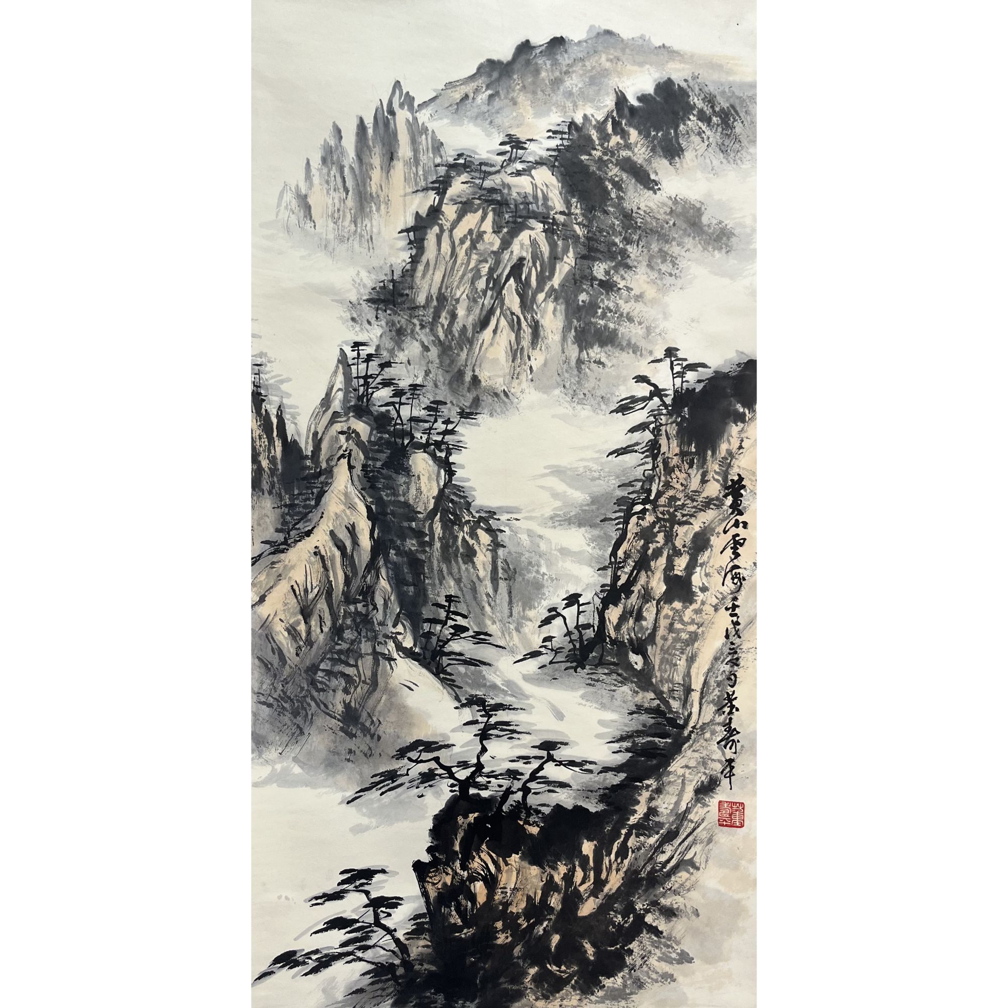 【山水】  50x99  CP-30495  立轴