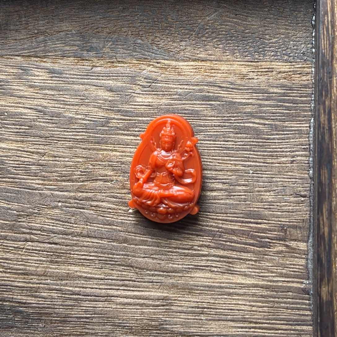 南红玛瑙吊坠(不含链)未镶嵌十***藏