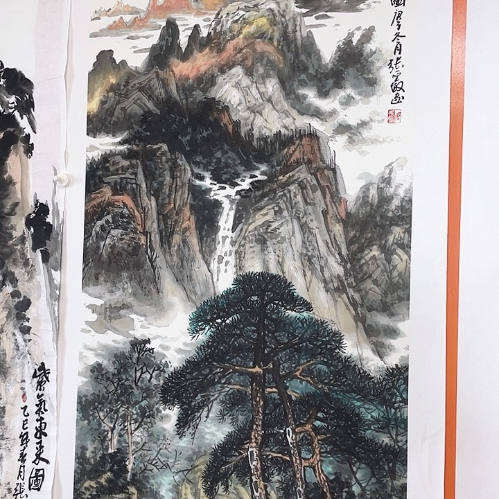 国画张圣敏先生纯手绘作品