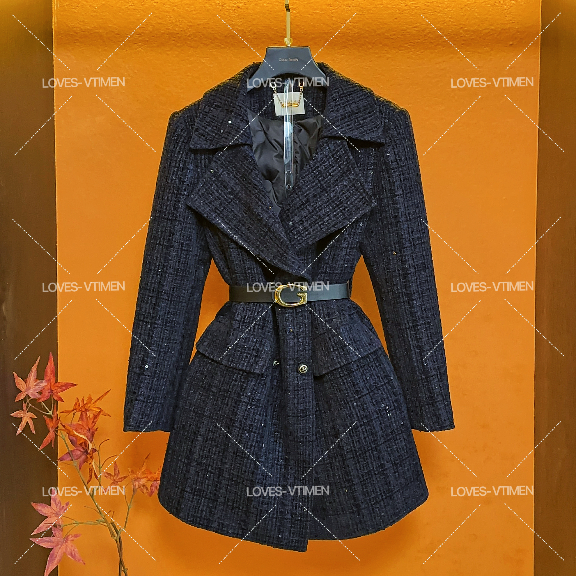 【宠粉价】羽绒白鸭绒轻奢高级感显瘦收腰外套LOVES-A1484