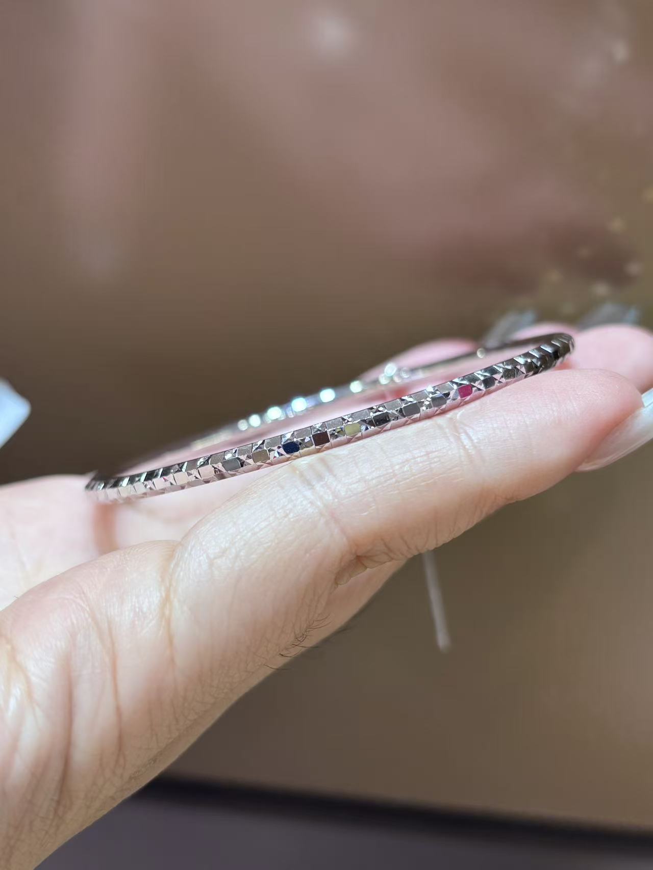 【铂金纪】铂金PT950 星芒环腕手镯 轻奢日简约经典（多样性发一）