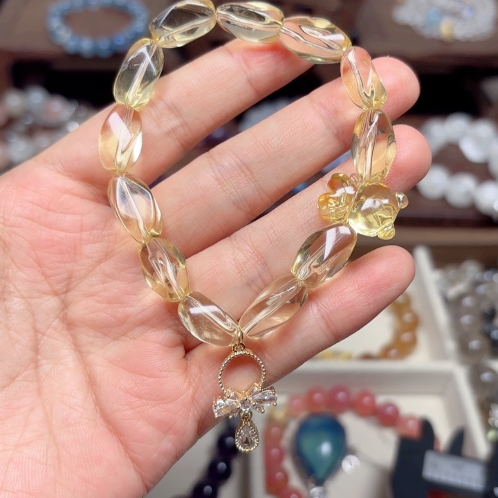 水晶手链未镶嵌金薇薇