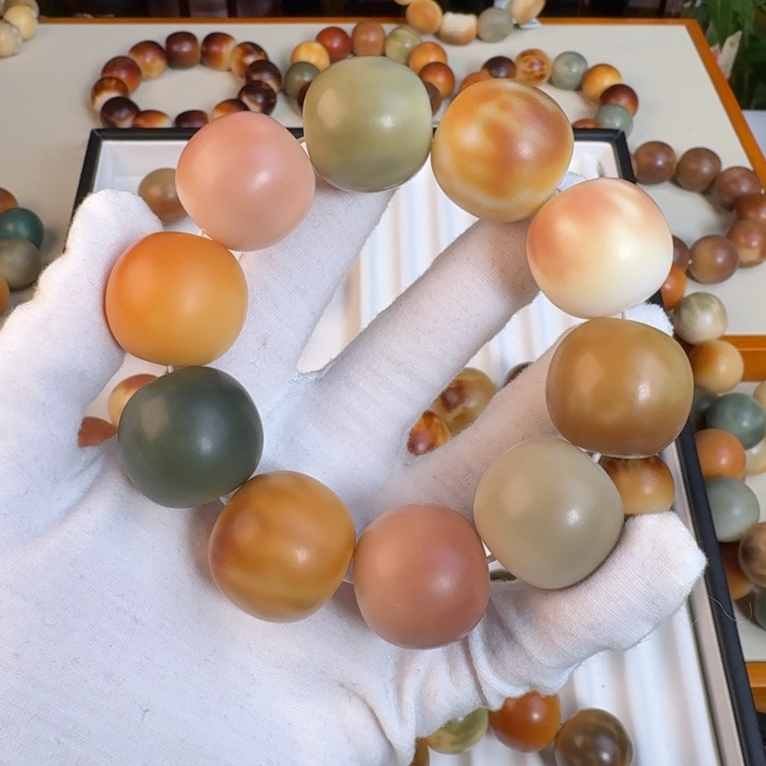 白玉菩提吊坠五**天全单圈