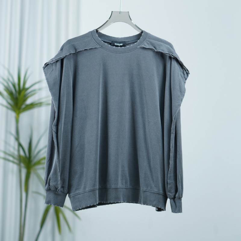 尚系列  S239-5  女装时尚撤柜圆领卫衣灰色SS10R11