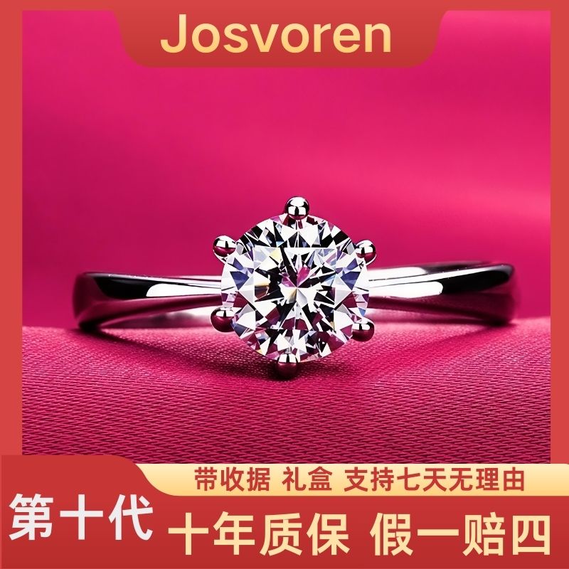 第十代 女王皇冠200分戒指-活口圈可调节-女款