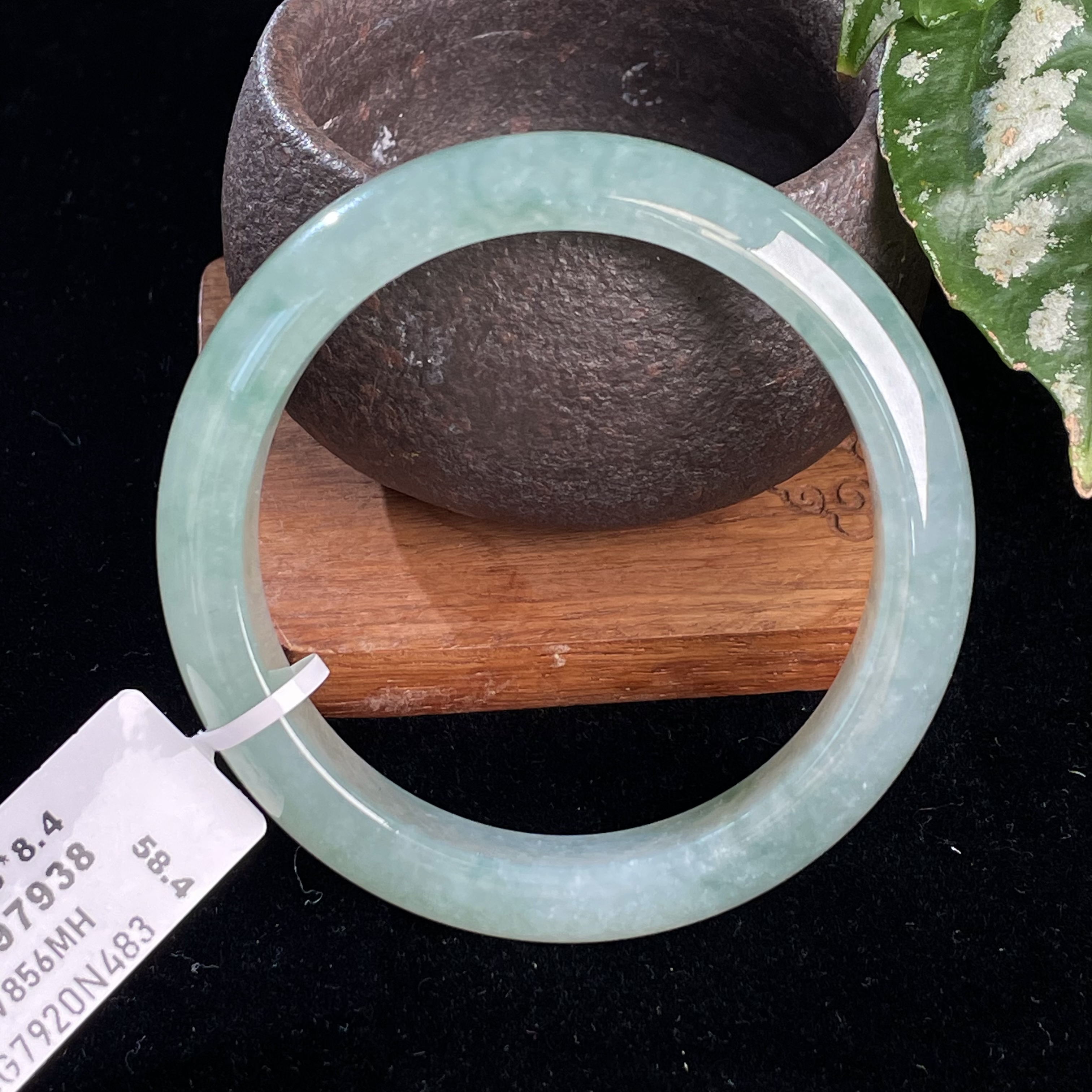 天然翡翠手镯 55.6 SG7920N483