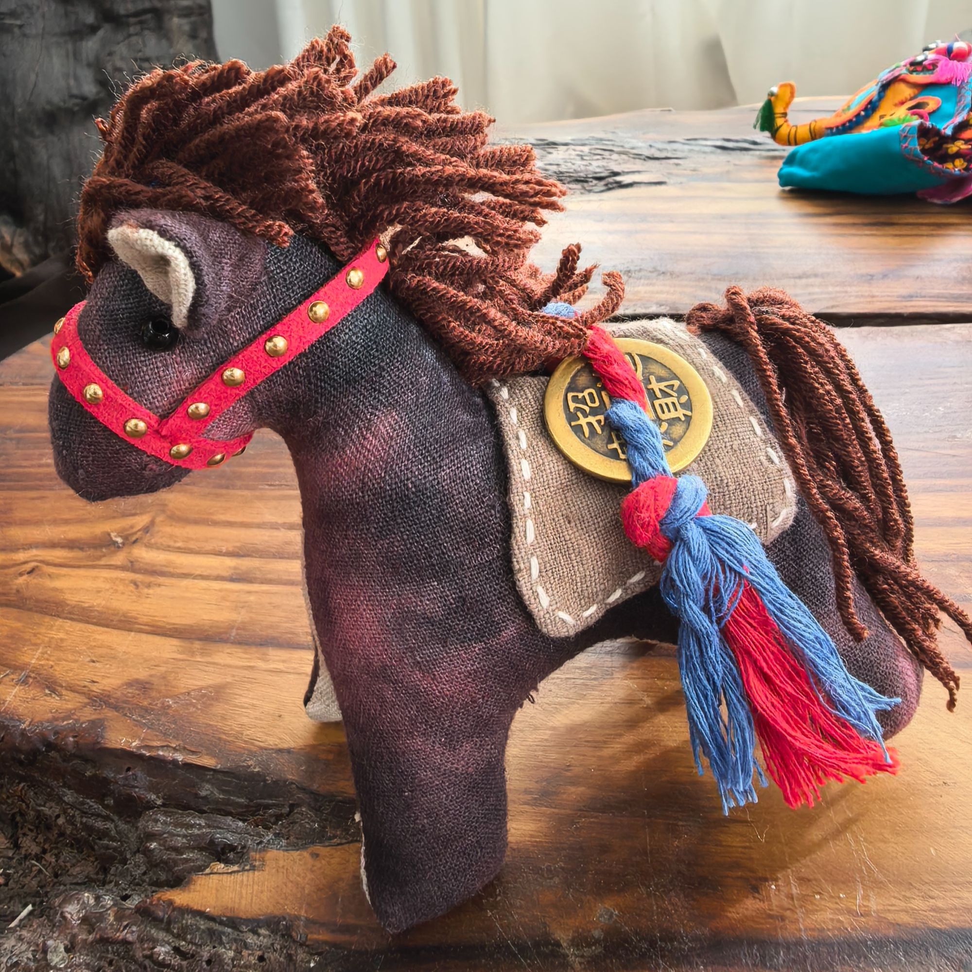 杨老师布艺 布艺马玩偶