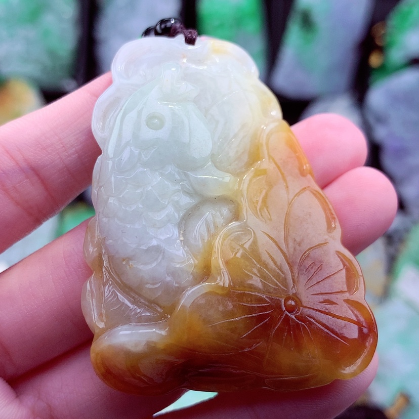 【闪购商品】翡翠颈饰未镶嵌挂件