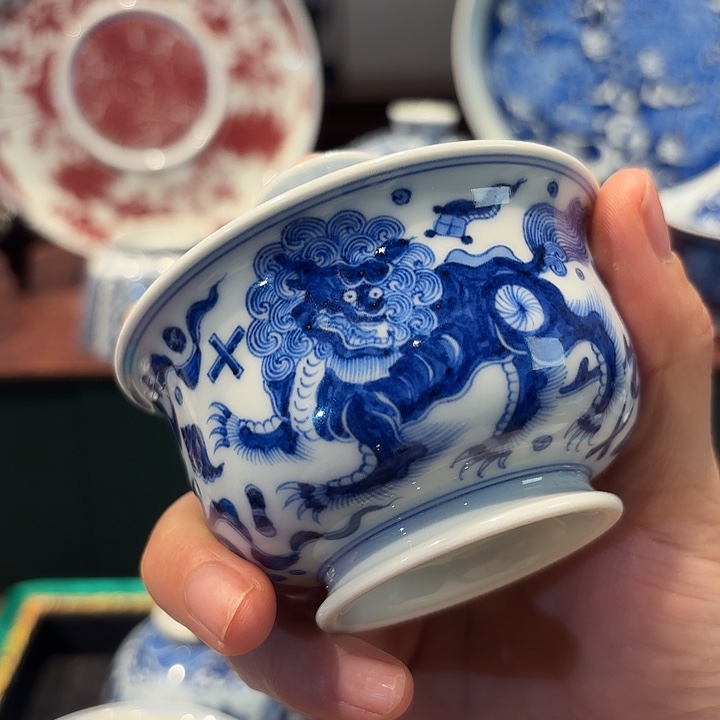 素心幽茗双师抱绣球