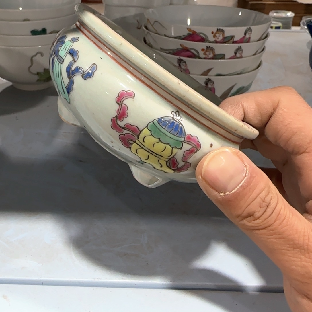 瓷片瓷器和器皿制作技艺和装饰