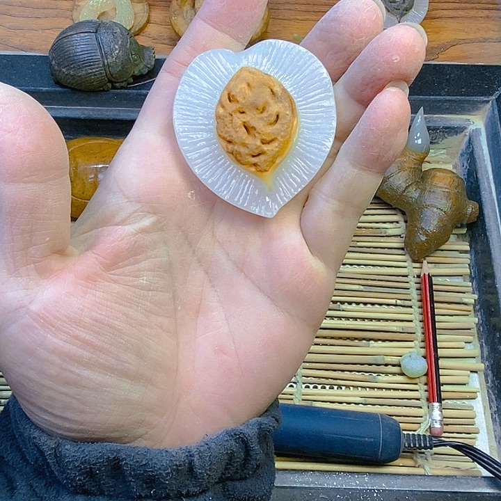 【闪购商品】砖雕清***光天然一体雕刻