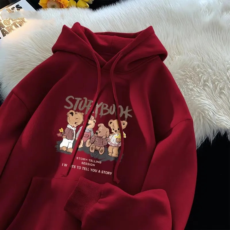 【四只小熊】高品质华棉帽衫【重磅升级】