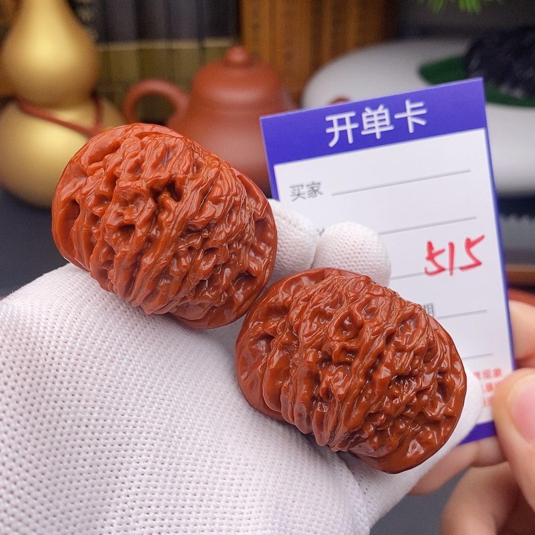 文玩核桃把件46楼子515