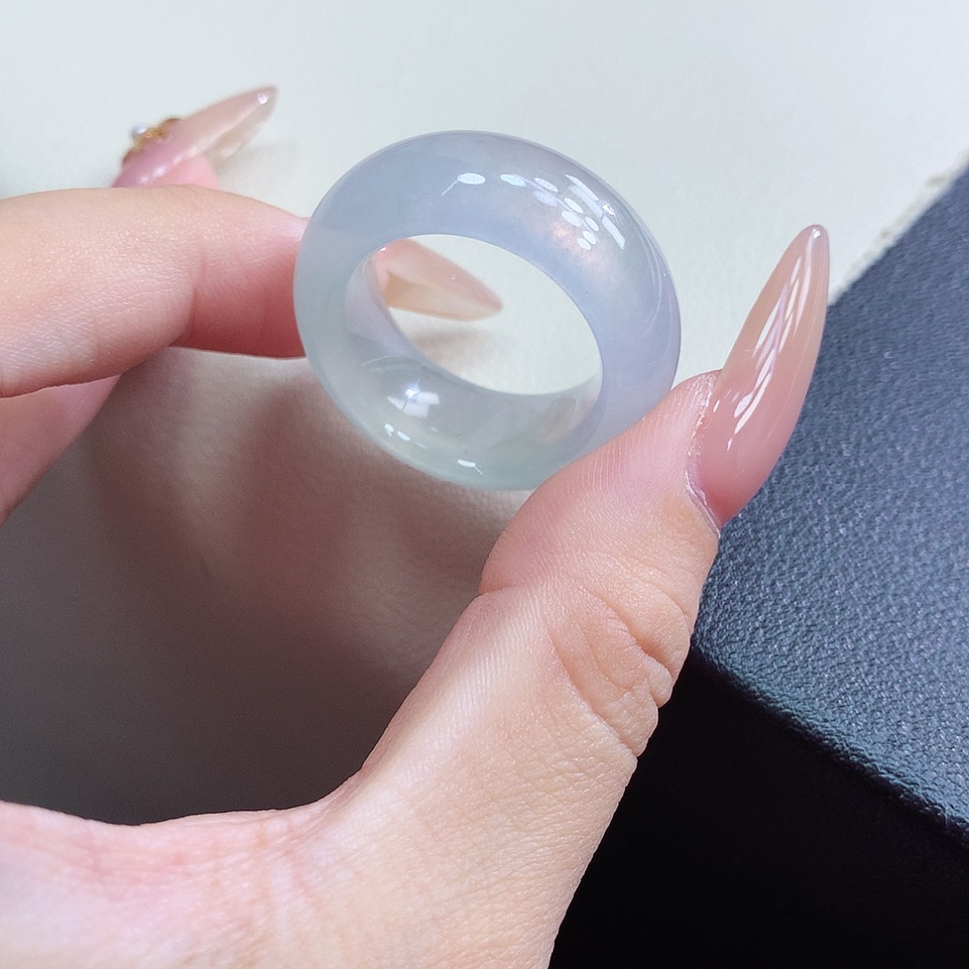 未镶嵌戒指翡翠22-23号