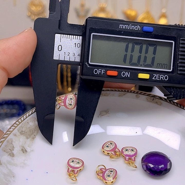 紫晶颈饰银S925镶嵌紫晶925镶嵌186