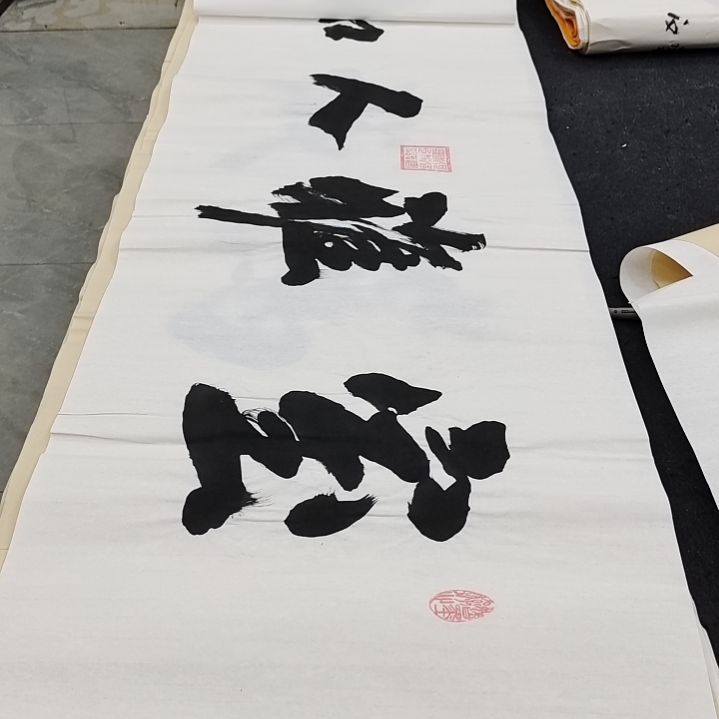 翰墨申国栋老师作品一副