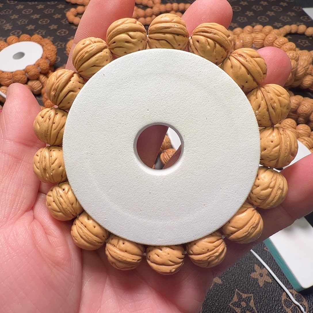 手串桃核野生小奶豆14