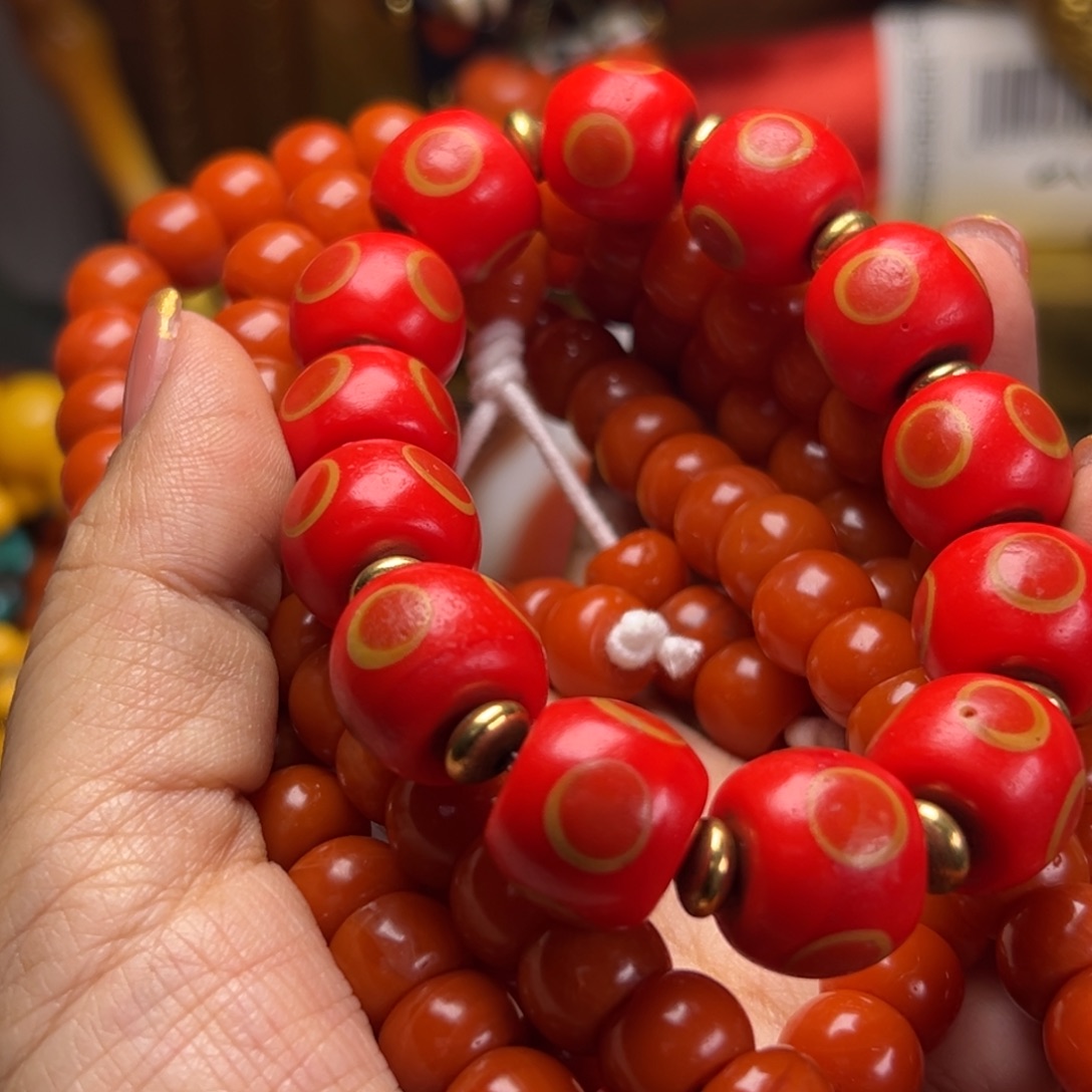 大***宝琉璃颈饰大漂亮一条