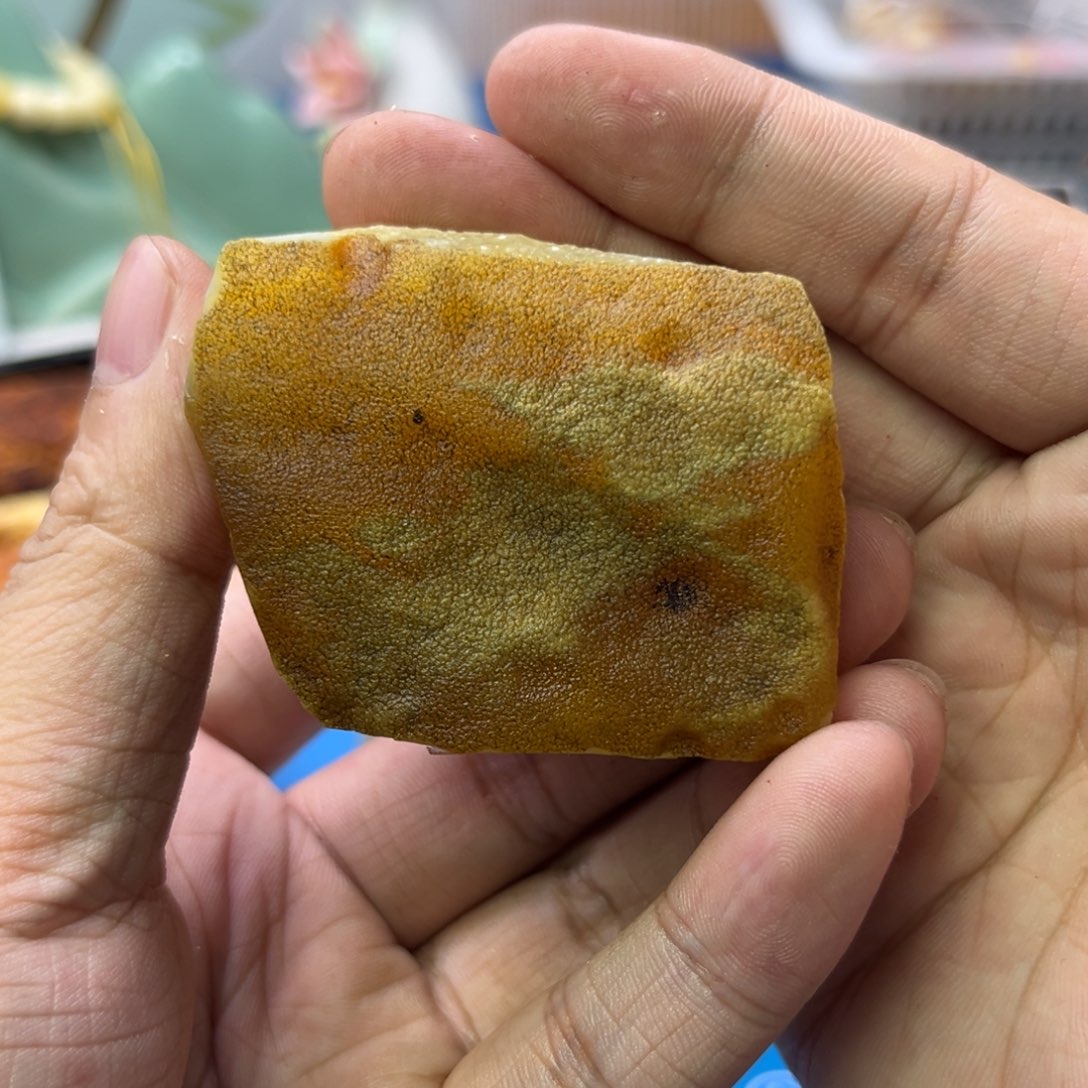 星***痕定制琥珀未镶嵌蜜蜡原石不退不换