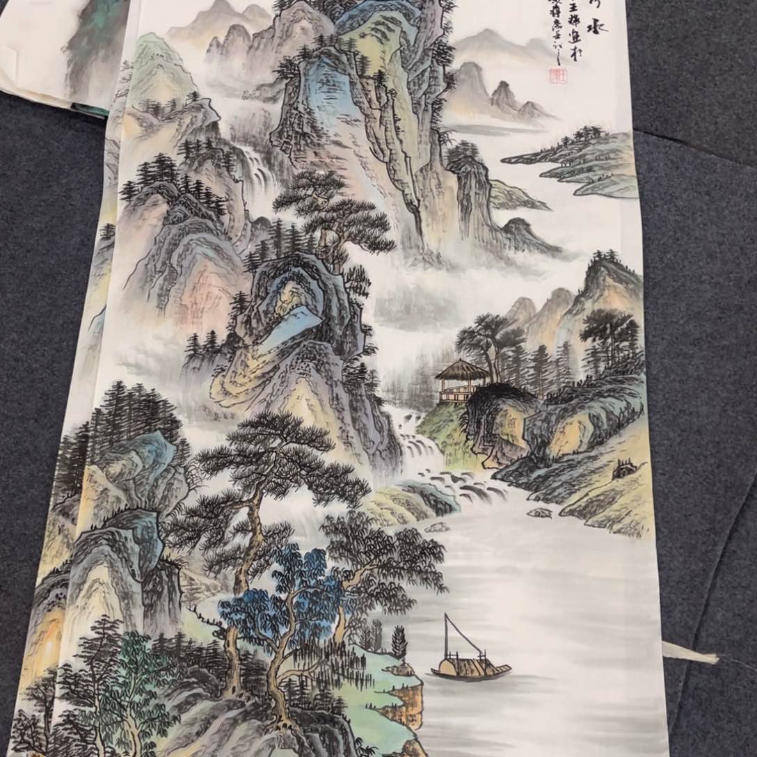 国画处理作品看好再拍哦