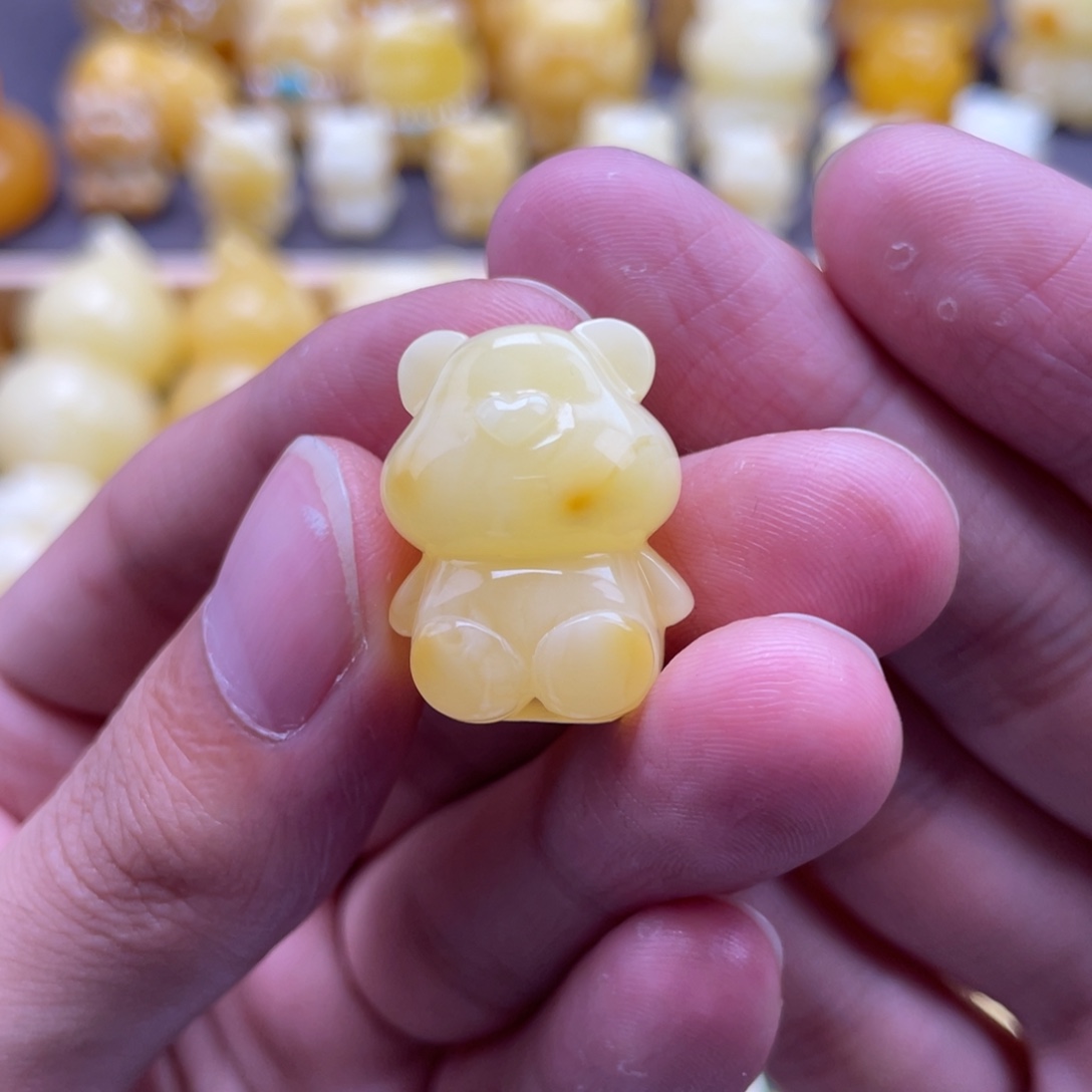 琥珀未镶嵌裸石蜜蜡